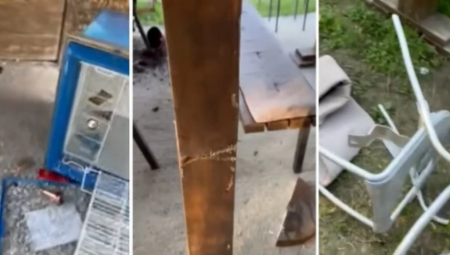"MASAKR" NA CETINJU, NAPRAVILI HAOS MOTORNIM TESTERAMA Razorili su sve, napadnut i čovek