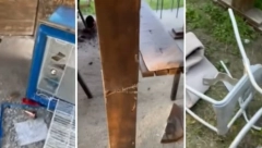 "MASAKR" NA CETINJU, NAPRAVILI HAOS MOTORNIM TESTERAMA Razorili su sve, napadnut i čovek