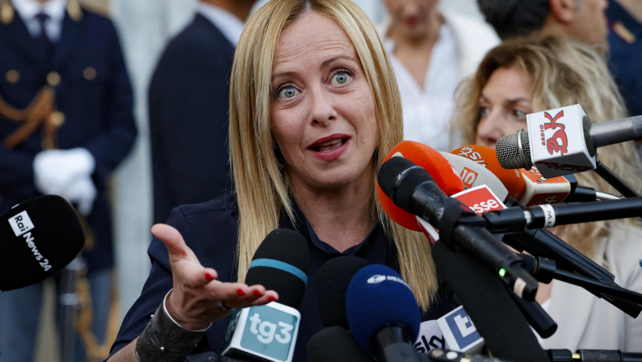 HAOS U ALBANIJI Rama se oglasio za italijanske medije, Đorđa Meloni vadila novčanik