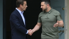 SASTANAK SA PREMIJEROM I KRALJEVSKOM PORODICOM Zelenski doputovao u Švedsku