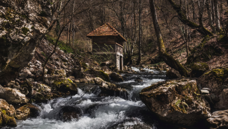 OVU VODENICU I DALJE ČUVA ORIGINALNI SRPSKI VAMPIR! U mrklom mraku i uz huk planinskog potoka, vodeničar zanoćeva sa slikom Save Savanovića