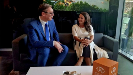 VUČIĆ SE SUSREO SA KATALIN NOVAK Živelo prijateljstvo i partnerstvo Srbije i Mađarske (FOTO)