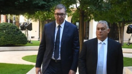 VUČIĆ SE SASTAO SA ORBANOM Današnji susret ima posebnu simboliku (FOTO)