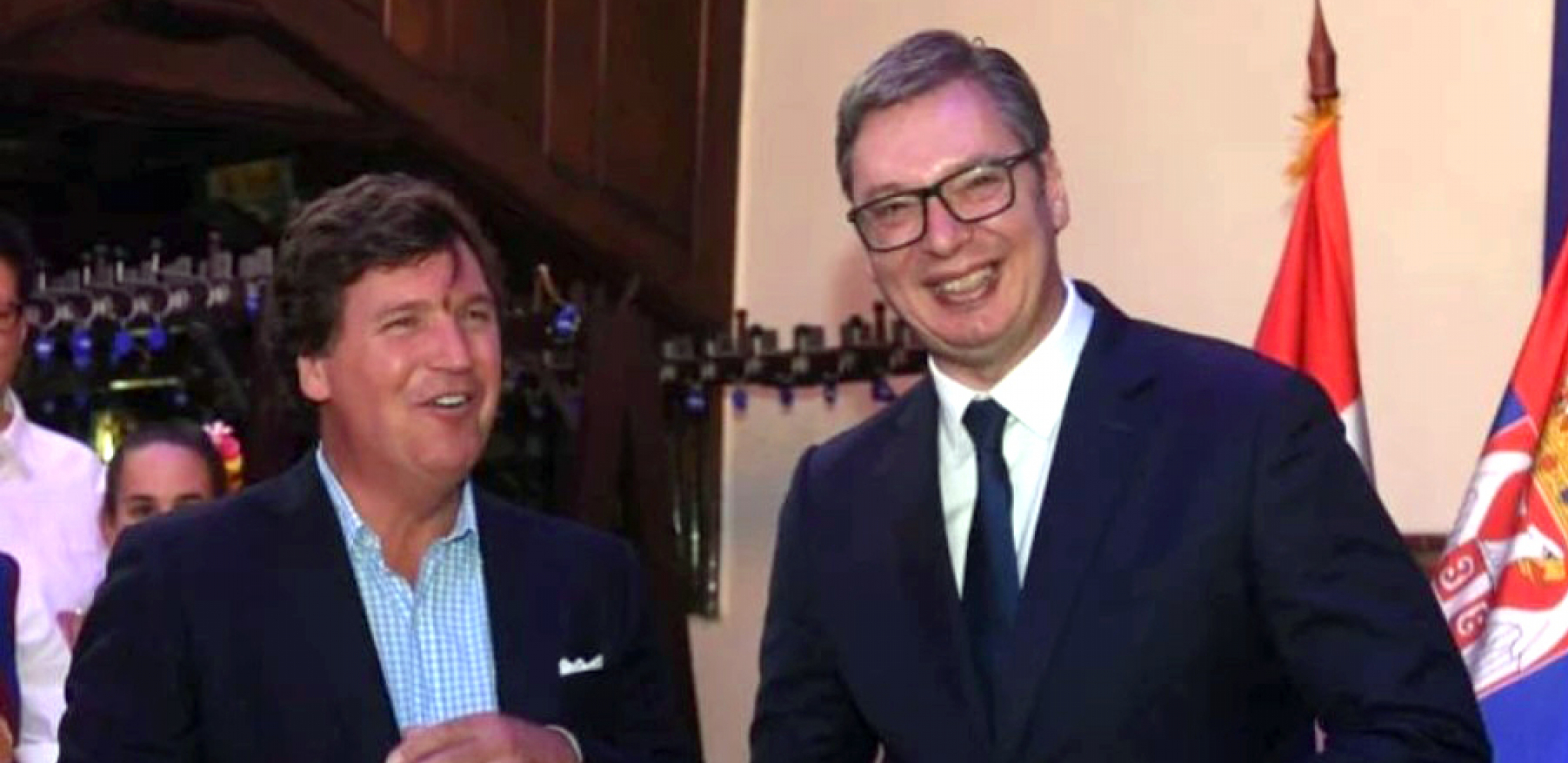 Veliki odjeci razgovora predsednika Srbije sa čuvenim američkim novinarom: MILIONI GLEDALI SUSRET VUČIĆA I KARLSONA!