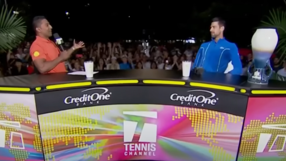 "NOVAČE, TI SI DAR OD BOGA" Đoković napravio šou kao nikada, nije mogao da govori od umora, ali se ludo zabavio