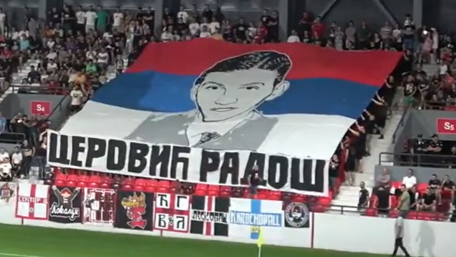 HEROJ SA KOŠARA UVEK U SEĆANJU Prelep gest Leskovčana na otvaranju stadiona