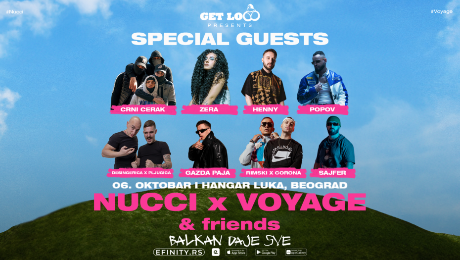 Nucci & Voyage otkrivaju SPECIJALNE GOSTE na SOLISTIČKOM KONCERTU u HANGARU!
