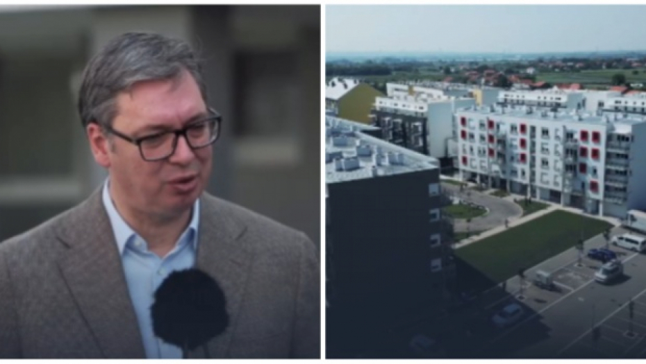 UVEK ĆEMO BITI UZ SVOJ NAROD Predsednik se oglasio posle uručivanja ključeva 250 novoizgrađenih stanova za izbegla lica