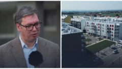 UVEK ĆEMO BITI UZ SVOJ NAROD Predsednik se oglasio posle uručivanja ključeva 250 novoizgrađenih stanova za izbegla lica