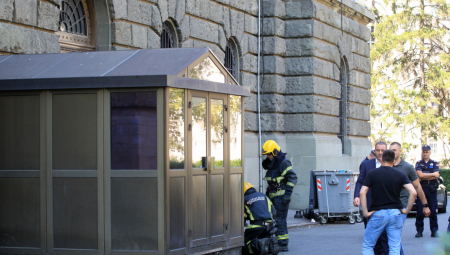 LIFT MU JE OTKINUO GLAVU Poginuo radnik u zgradi Narodne skupštine Srbije