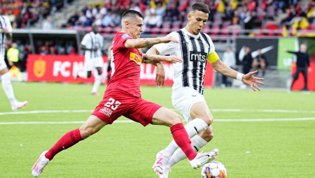 U DANSKOJ SAMO CRNO Ponor Partizana i petarda u golu