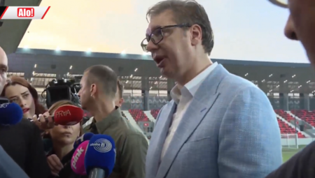 PREDSEDNIK VUČIĆ PODELIO PREDIVAN SNIMAK: Znam koliko je srce kod ljudi na jugu Srbije (VIDEO)