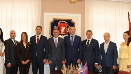 NASTAVAK SRPSKO-RUSKE SARADNJE  Delegacija Savskog venca u poseti Centralnom administrativnom okrugu grada Moskve (FOTO)
