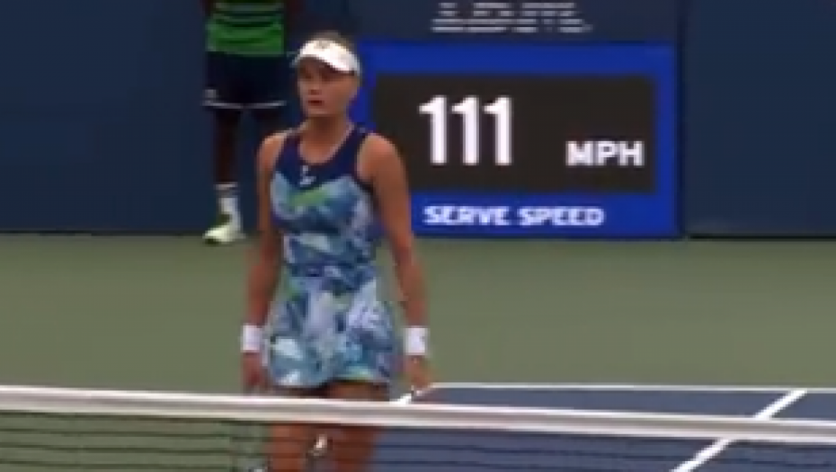 UKRAJINKA JOJ JE DOBRO ZAPAMTILA Drama na US Openu, nije htela da joj pruži ruku, streljala je pogledom (VIDEO)