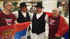 "ORLOVI" NISU SAMI Srbi iz celog sveta došli u Manilu da bodre Bogdana i drugove