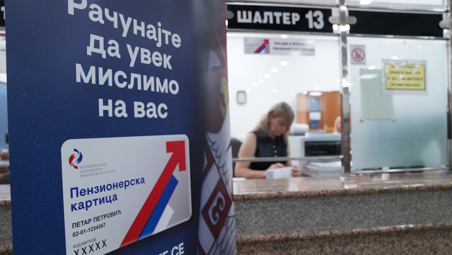 VAŽNA INFORMACIJA ZA PENZIONERE Ovo je dodatni termin za preuzimanje Penzionerskih kartica