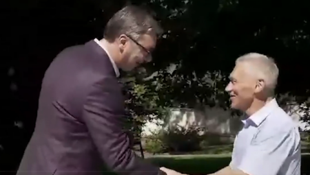 NOVA LAŽ U REŽIJI NOVE S Sastanak Vučića i Harčenka pokušali da predstave kao "raport Putinu" (VIDEO)