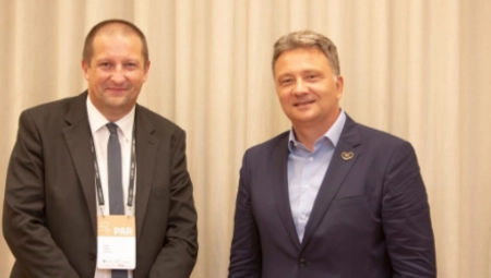 "ZNAČAJNA SU NAM ZNANJA I ISKUSTVA SLOVENIJE" Ministar Mihailo Jovanović se sastao sa Urošem Sveteom (FOTO)