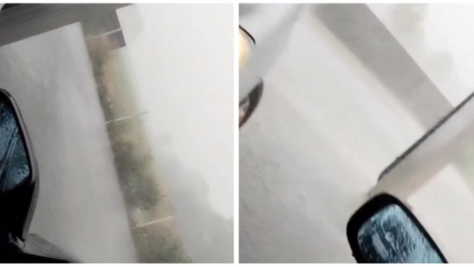 OLUJNI VETAR I PLJUSAK PARALISALI ŠABAC Ljudi zaglavljeni u nevremenu ne mogu dalje (VIDEO)