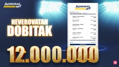 ULOŽIO 850 DINARA, 2 GOLA U NADOKNADI MU DONELA 12.000.000 Svega 6 parova je bilo dovoljno za maksimalnu isplatu!