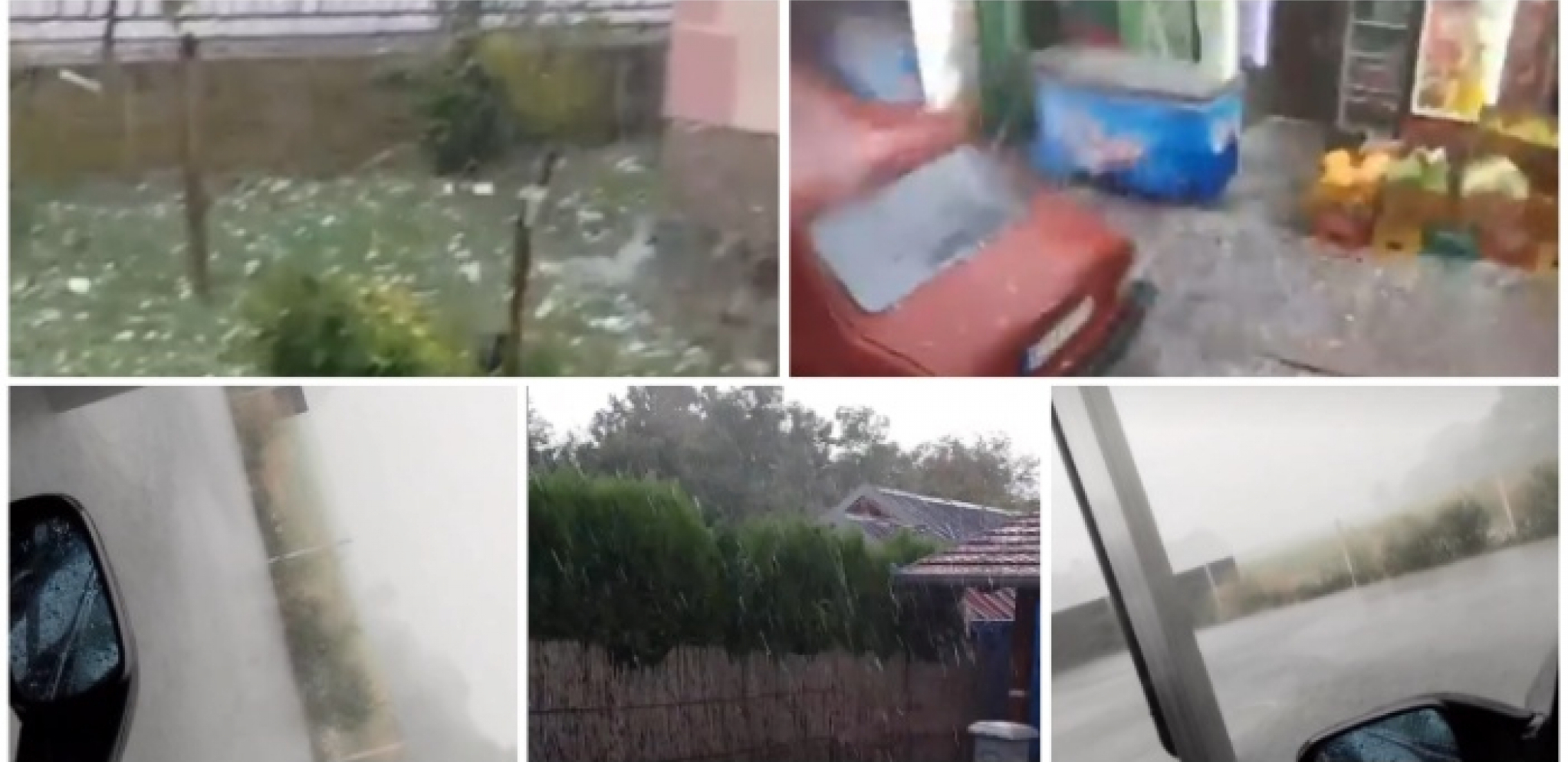 APOKALIPTIČNE SCENE IZ SRBIJE Oluja pravila haos, vetar čupa sve, pao krupan grad (FOTO/VIDEO)