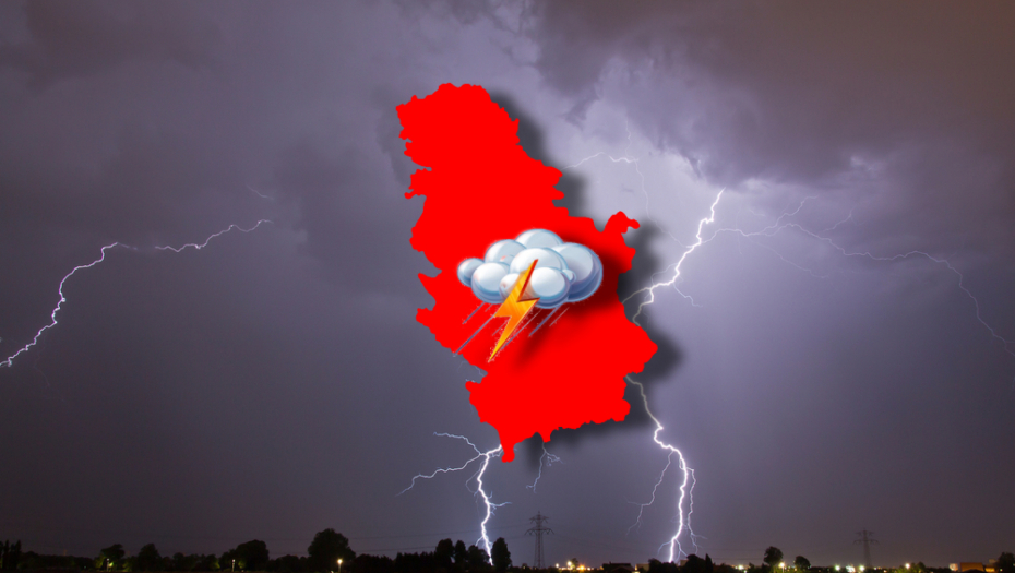 KIŠA ĆE PLJUŠTATI DANIMA Oluje, grad i sevanje u Srbiji tokom maja, evo kad se očekuje NAJJAČE nevreme