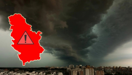 NAJNOVIJE UPOZORENJE RHMZ U naredna dva sata u ovim delovima Srbije očekujte jake pljuskove!