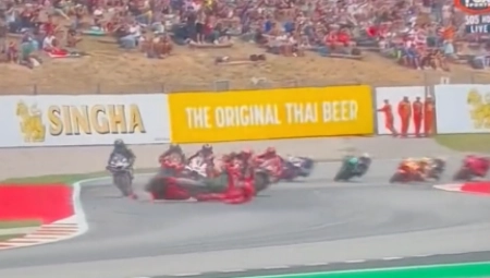 JEZIVE SCENE NA MOTOGP Strašan incident: Jedan vozač pregažen (VIDEO)