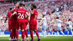 "REDSI" BEZ GREŠKE Prvenac Mađara na "Enfildu", Liverpul lako izašao na kraj sa Aston Vilom