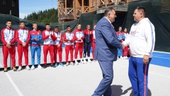 Milorad Dodik posetio boksere Srbije na Jahorini