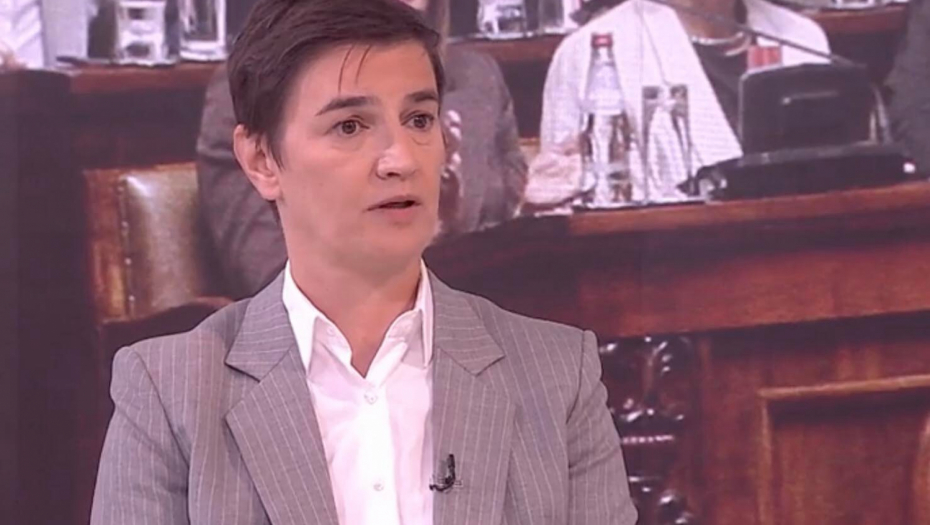 PREMIJERKA SRBIJE GOST NA TV PRVA Srbija nema vremena da stane