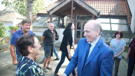 KRKOBABIĆ I AKADEMIK ŠKORIĆ SA MEŠTANIMA SELA VINCI