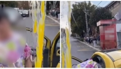 DRAMA U ZEMUNU! ŽENA GAĐALA JAJETOM VOZAČA GSP Izašla je iz kola i blokirala saobraćaj, a onda je usledio skandal (VIDEO)