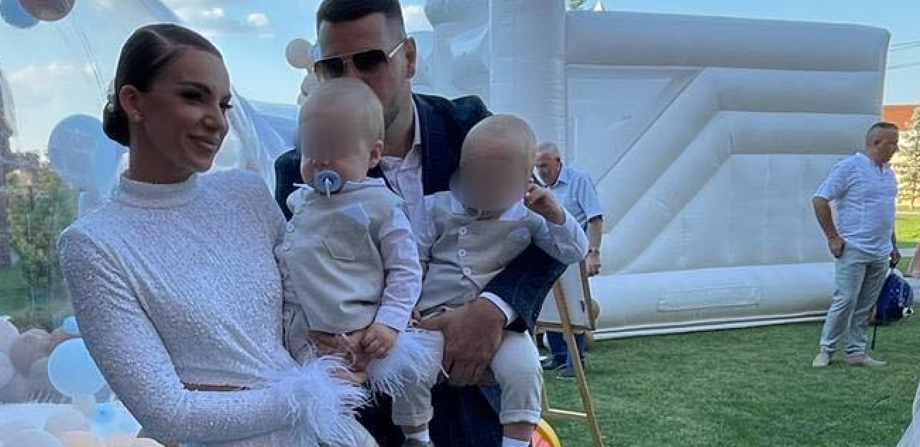 ALO! NA PRVOM ROĐENDANU Petar Mitić i Ivana Pavković proslavili prvi rođendan blizancima, priredili bajku za dečake (FOTO+VIDEO)