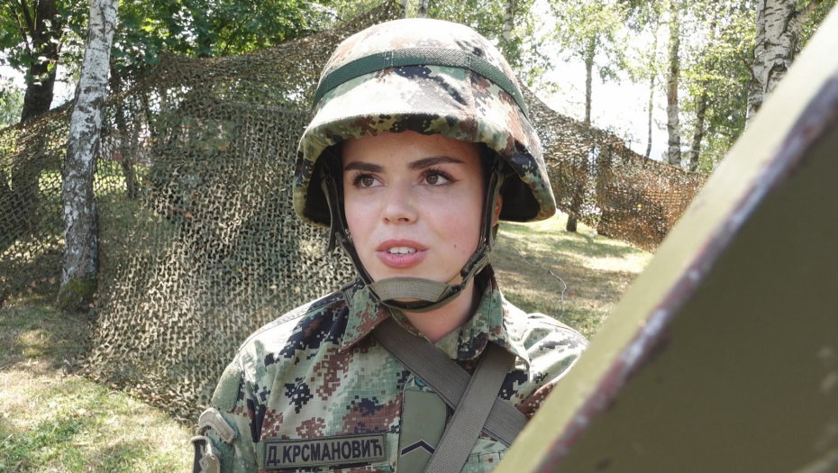 LEPA DAJANA JE SVE DALA DA BI BILA VOJNIK "Od malena mi je bio san da obučem uniformu"