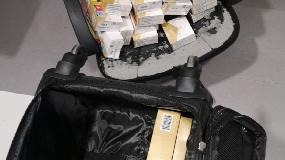 KOFERI PUNI CIGARETA Spečen pokušaj krijumčarenja na beogradskom aerodromu (FOTO)