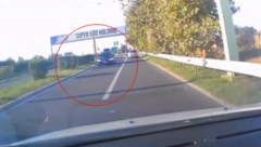 NOVI SNIMAK VOŽNJE U KONTRA SMERU LEDI KRV U ŽILAMA Sekunde ga delile od tragedije kod aerodroma "Nikola Tesla" (VIDEO)