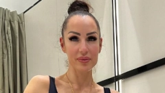 BEZ CENZURE! Ljuba Pantović se snimala u gaćicama dok leži, a onda sevnuo i intimni deo! (FOTO)