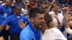 BRAVO NOLE Pogledajte kako je Novak proslavio 24. grend slem titulu (VIDEO)