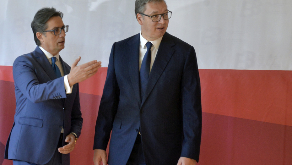 SVE KAMERE UPRTE U NJEGA: Vučić najveća zvezda samita Brdo Brioni u Skoplju