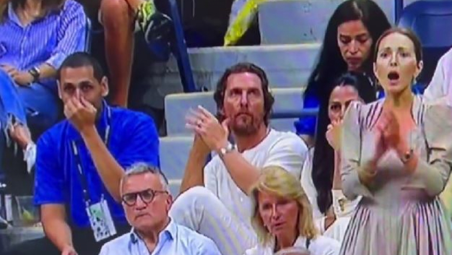 GORE MREŽE ZBOG SNIMKA S NOLETOVOG MEČA! Da li ste videli kako mu tapše Metju Mekonahi? (VIDEO)