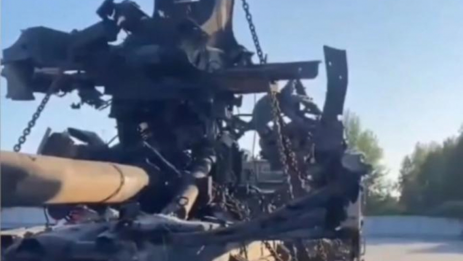 OD "CEZARA" OSTALA SAMO GOMILA STAROG GVOŽĐA! Ruske snage uništile ukrajinskog modifikovanog "keca iz rukava" (VIDEO)