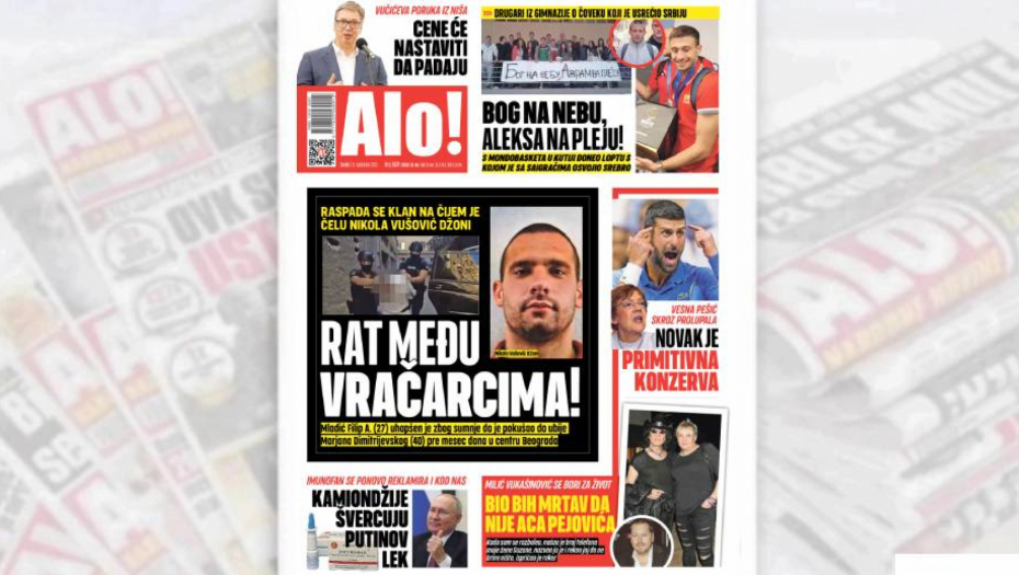 DRUGARI IZ GIMNAZIJE O ČOVEKU KOJI JE USREĆIO SRBIJU Bog na nebu, Aleksa na pleju!