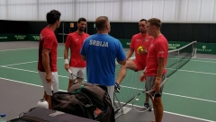 SVE ZBOG SRBIJE Đoković sinoć lumpovao u Beogradu, a danas već odradio trening sa reprezentacijom u Španiji (FOTO)