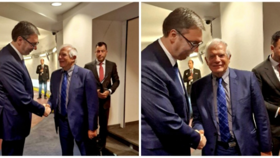 VELIKA ČAST Evo gde je Borelj sačekao Vučića - ovo se još nije desilo