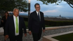 "SA ISKRENIM PRIJATELJEM O KOSOVU I METOHIJI, KAO I VELIKIM PROJEKTIMA" Vučić se sastao sa Viktorom Orbanom u Budimpešti (FOTO)