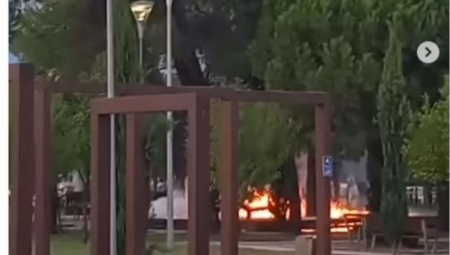DNO DNA! Zapalili dečije igralište u Podgorici - pogledajte ko je osumnjičeni (VIDEO)