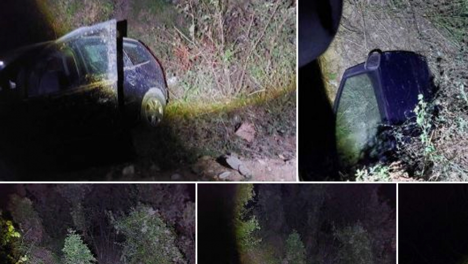 "VIDIM SAMO MRAK, TATA NE DIŠE" Automobil sleteo s puta, telefon u policiji je zazvonio, a onda se čuo dečji glas (FOTO)