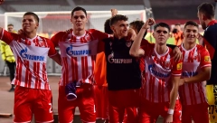 LEGENDA ZVEZDE PODRŠKA PRED JANG BOJS Evo ko je prisustvovao poslednjem treningu pred duel u Ligi Šampiona