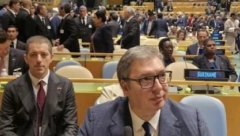 VUČIĆ U NJUJORKU Predsednik prisustvuje zasedanjima u UN (FOTO)